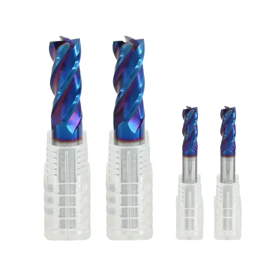Tungsten Carbide Corner Radius End Mills 6 Flutes Multi Endmill